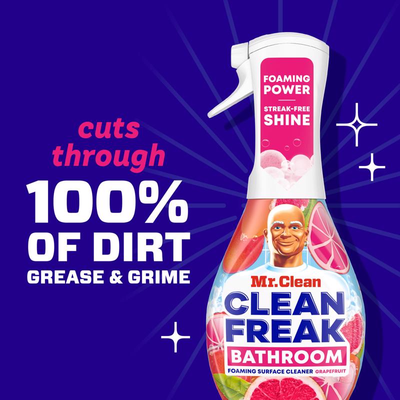 Mr. Clean Grapefruit Scent Bathroom Cleaner Liquid Spray 16 oz