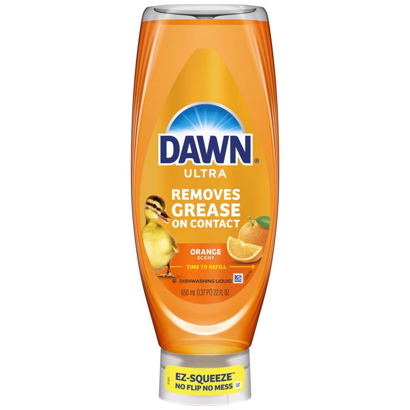 Dawn Orange Scent Liquid Dish Soap 22 oz