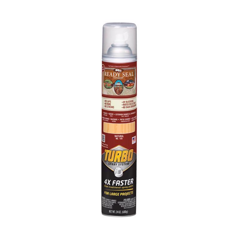 Ready Seal Turbo Spray Natural Wood Stain 24 oz
