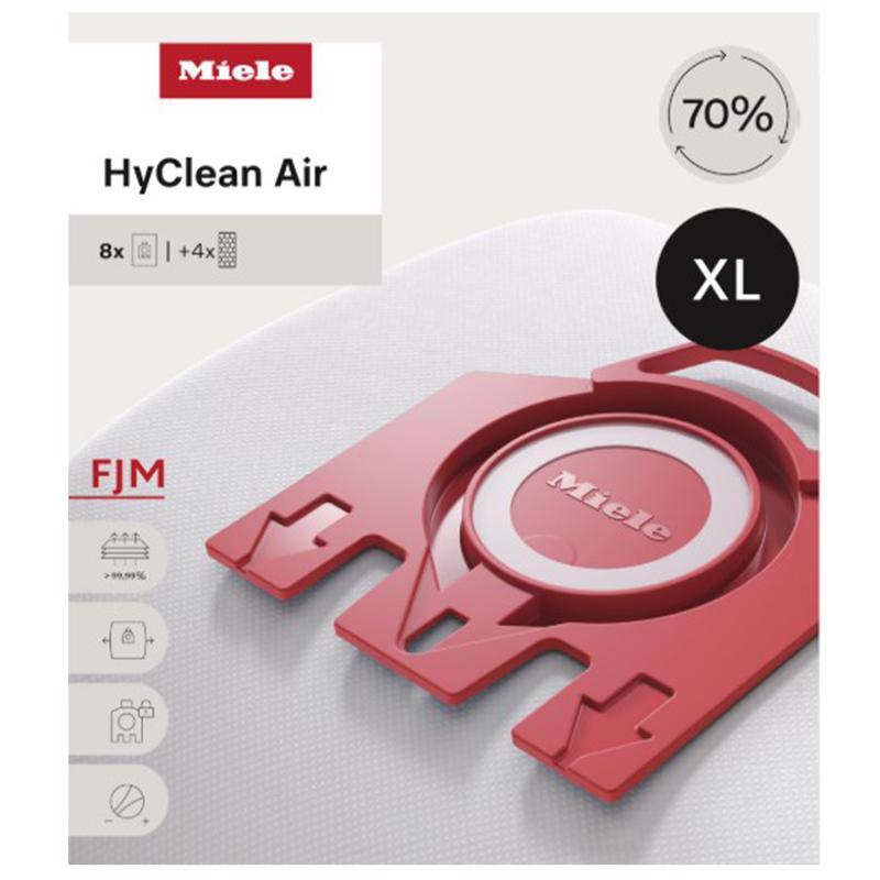 Miele FJM HyClean Air Canister Vacuum Bags 8 pk