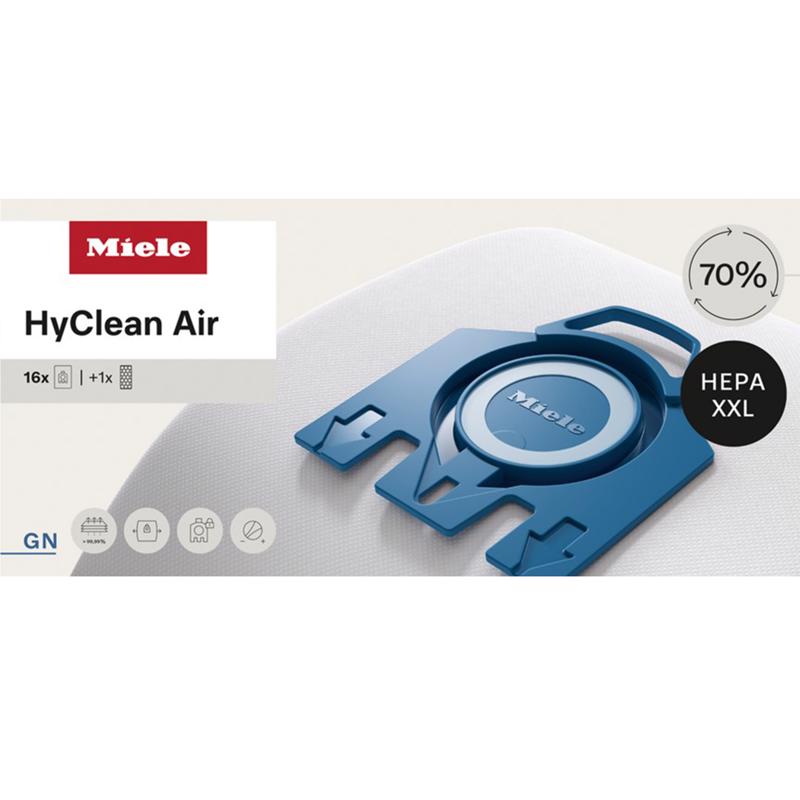 Miele Hyclean Air Canister Vacuum Bags 16 pk