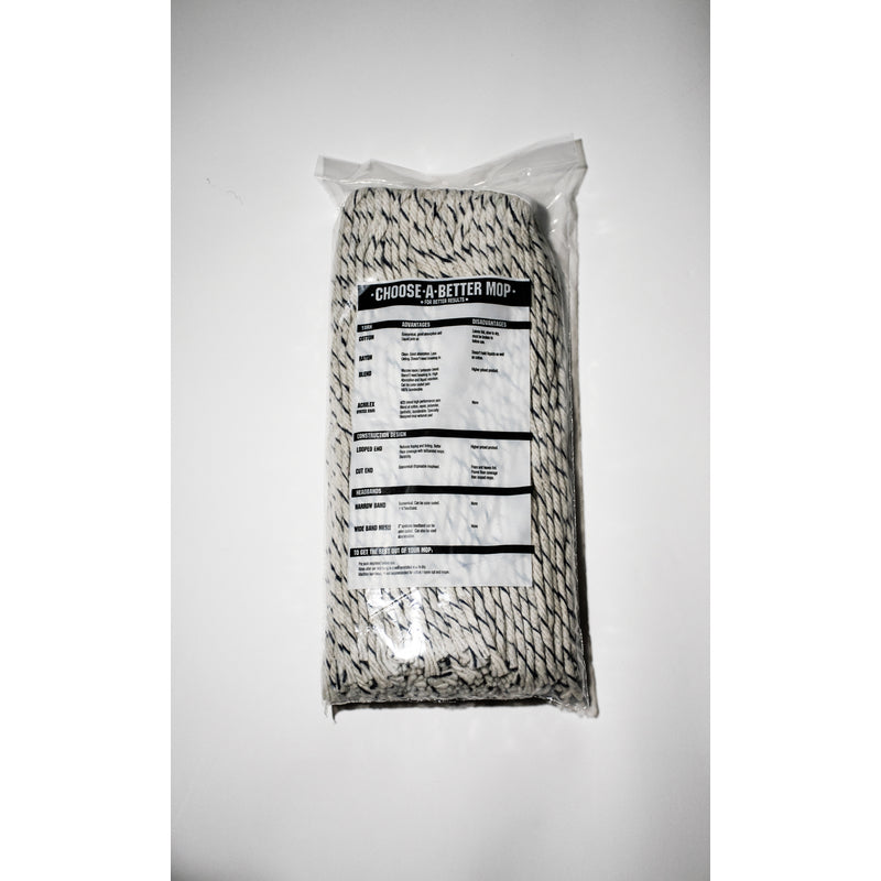 Elite Mops and Brooms #12 Cut End Cotton Mop Refill