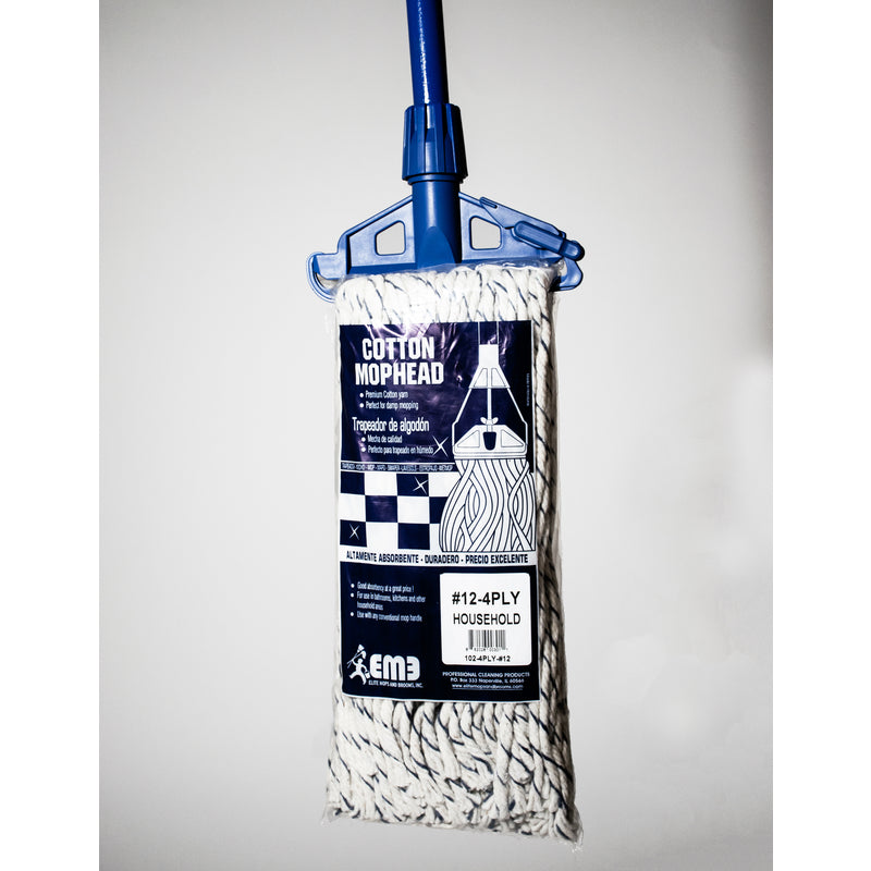 Elite Mops and Brooms #12 Cut End Cotton Mop Refill