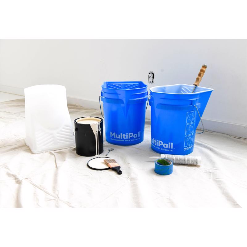 Edge Concepts MultiPail Blue 5 gal Plastic Bucket