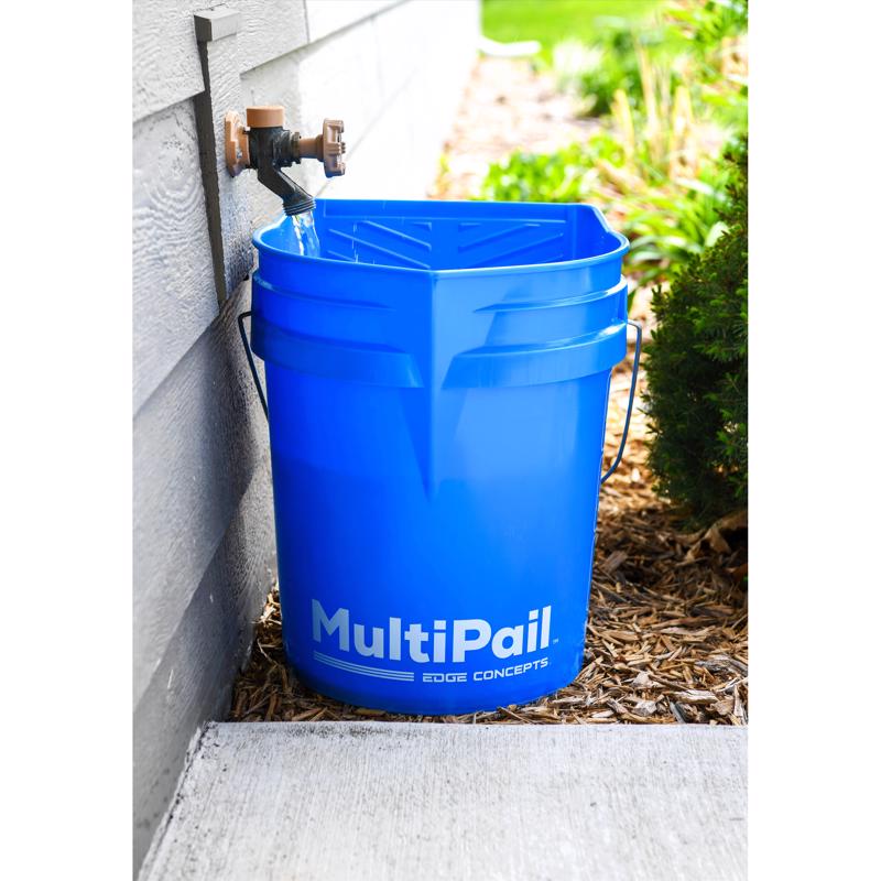 Edge Concepts MultiPail Blue 5 gal Plastic Bucket