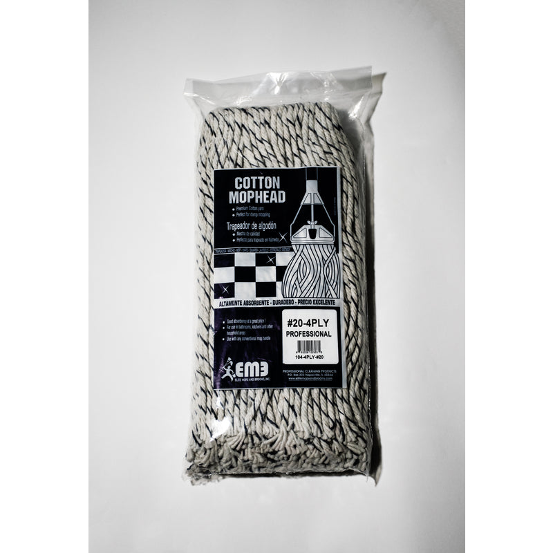 Elite Mops and Brooms #20 Cut End Cotton Mop Refill