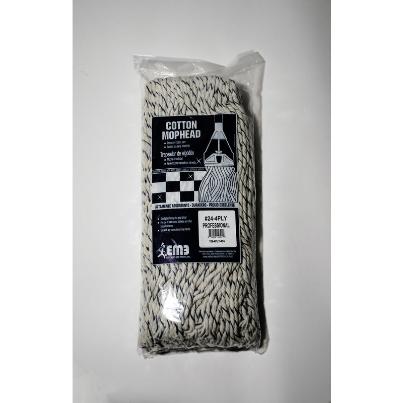 Elite Mops and Brooms #24 Cut End Cotton Mop Refill
