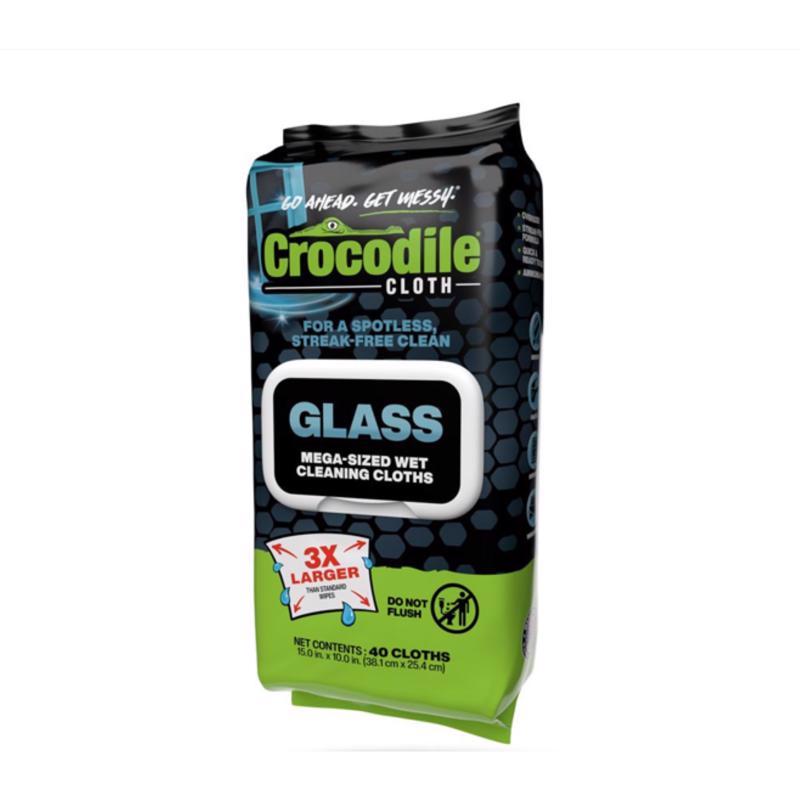 Crocodile Cloth Glass Cloth 10 in. W X 15 in. L