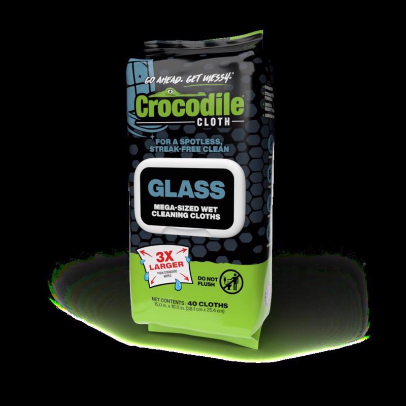 Crocodile Cloth Glass Cloth 10 in. W X 15 in. L