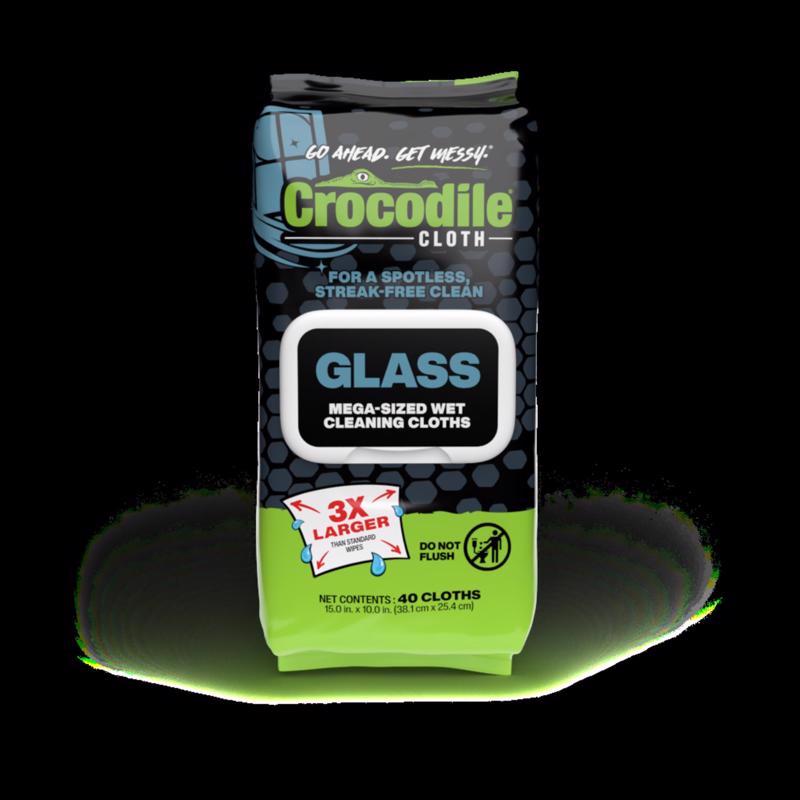 Crocodile Cloth Glass Cloth 10 in. W X 15 in. L