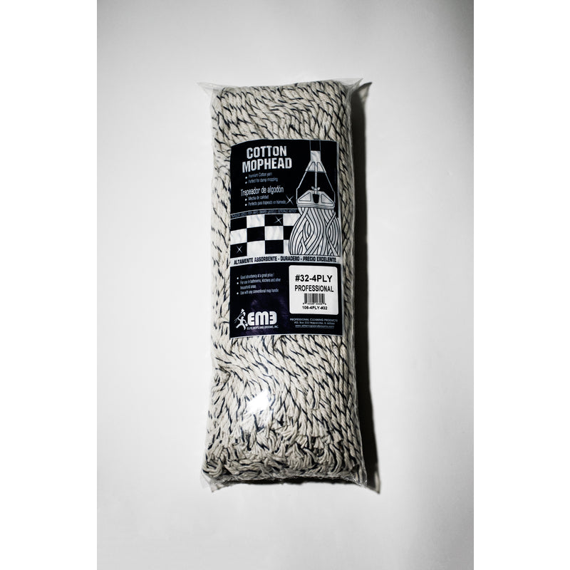 Elite Mops and Brooms #32 Cut End Cotton Mop Refill