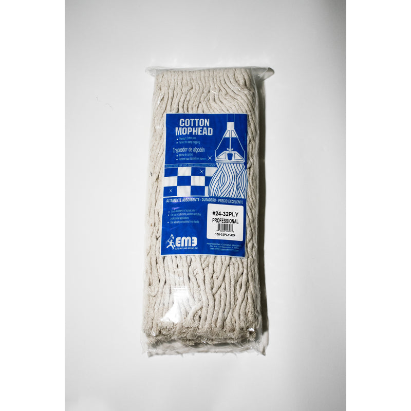 Elite Mops and Brooms #24 Cut End Cotton Mop Refill