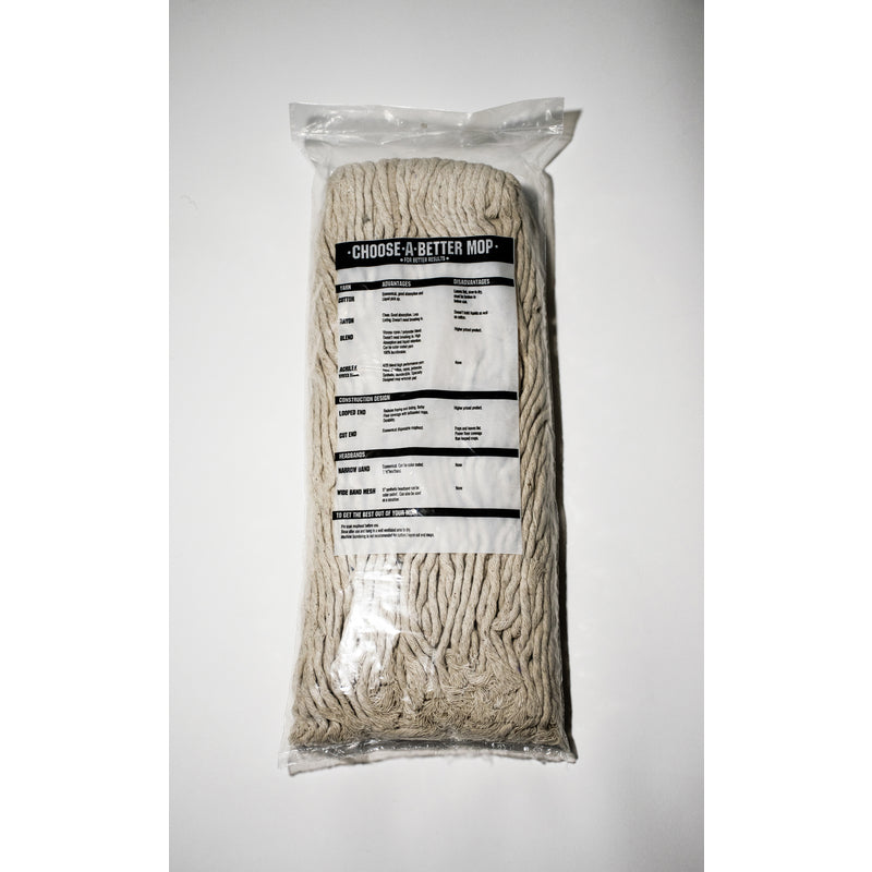 Elite Mops and Brooms #32 Cut End Cotton Mop Refill