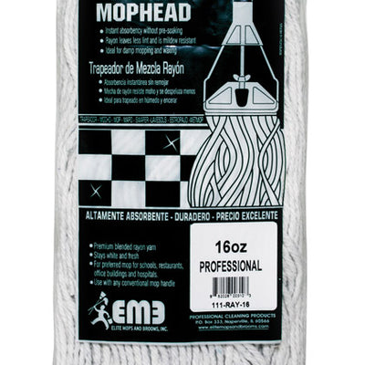 Elite Mops and Brooms 16 oz Cut End Rayon Mop Refill