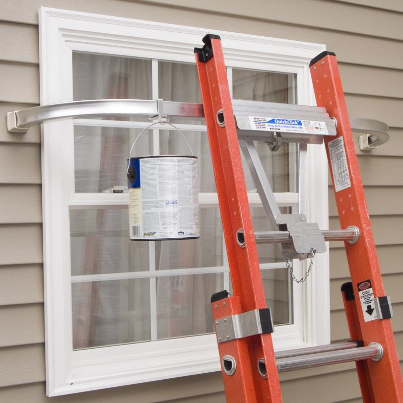 Werner Aluminum Silver Ladder Stabilizer