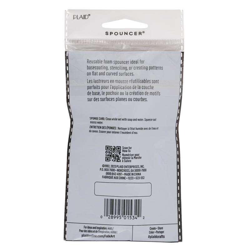 FolkArt 1.88 in. W X 5.0 in. L Foam Applicator