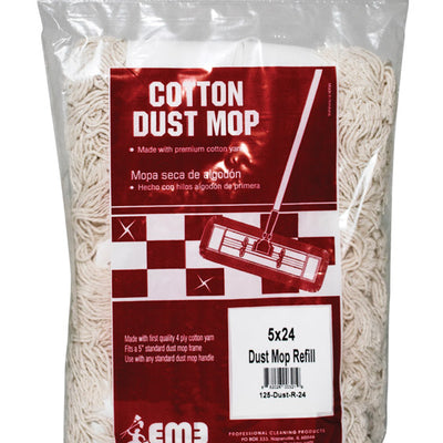 Elite Mops and Brooms Dust Cotton Mop Refill