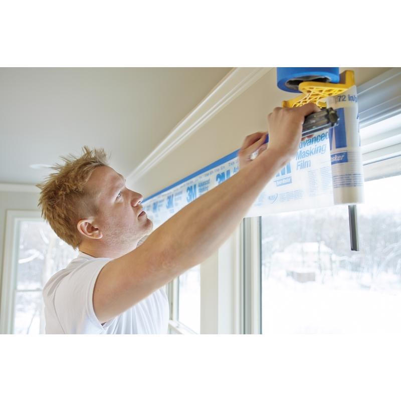 3M Hand-Masker 99 in. W X 90 ft. L X 0.35 mil Plastic Masking Film