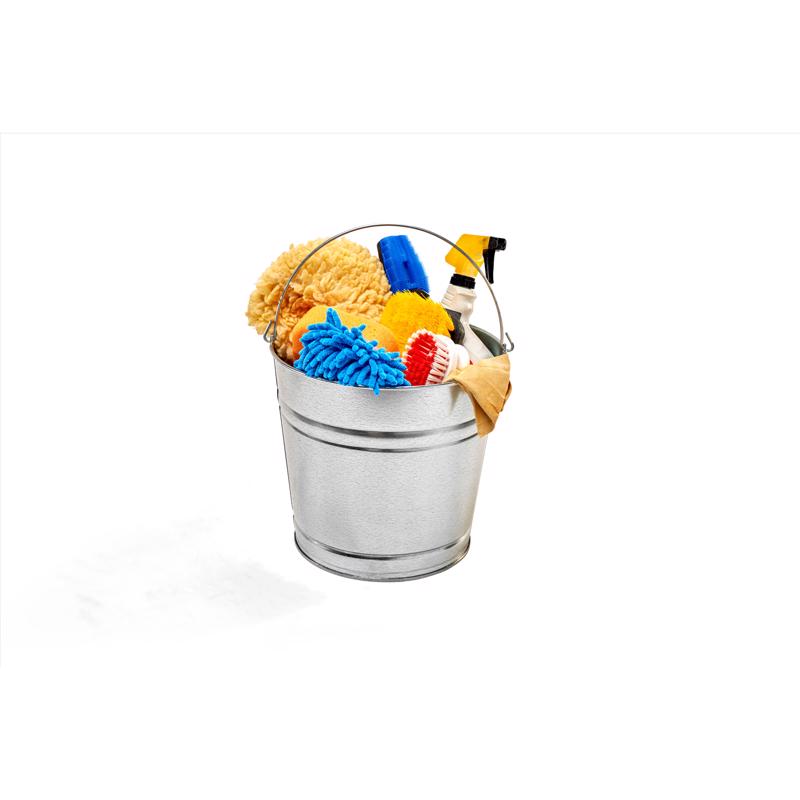 Behrens 14 qt Galvanized Pail Silver