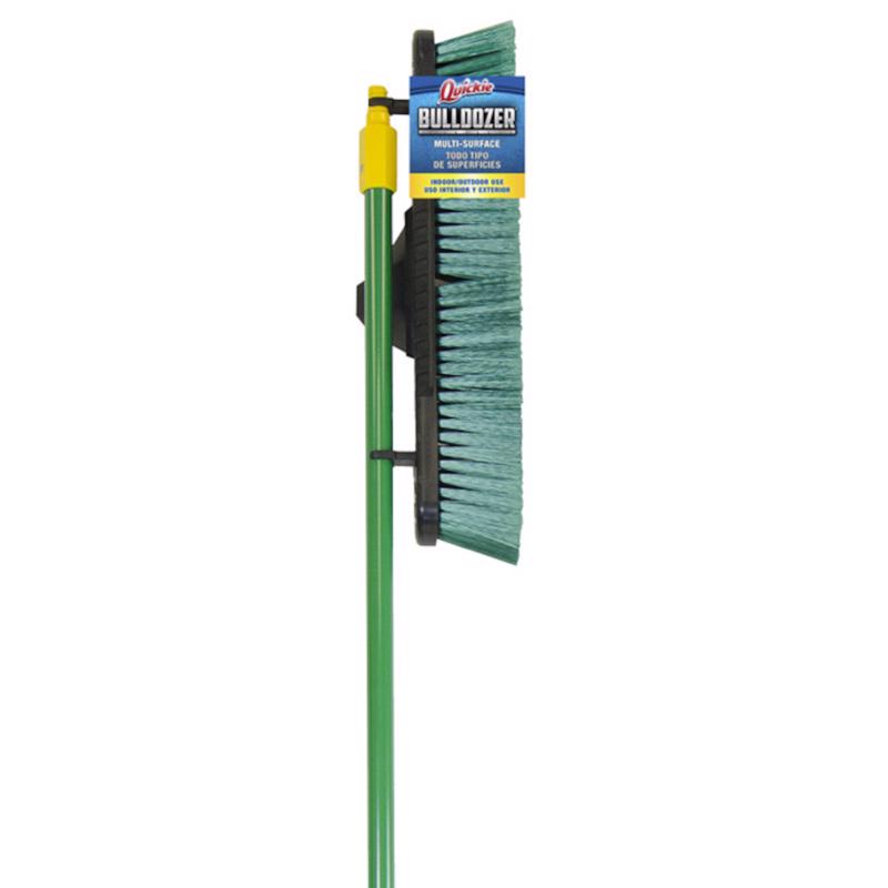 Quickie Bulldozer Polypropylene 18 in. Multi-Surface Push Broom