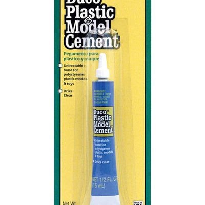 Duco Medium Strength Polyurethane Clear Plastic Model Cement 0.5 oz