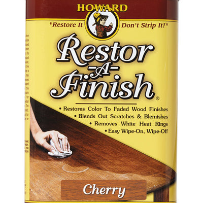 Howard Restor-A-Finish Semi-Transparent Cherry Oil-Based Wood Restorer 1 pt