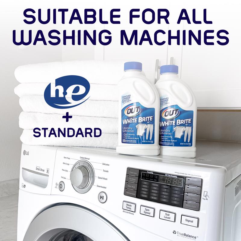 OUT White Brite No Scent Laundry Whitener Powder