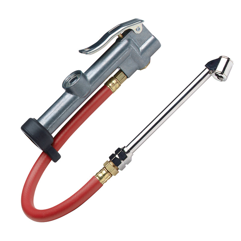 Tru-Flate Steel Inflator Gauge 1/4 FPT
