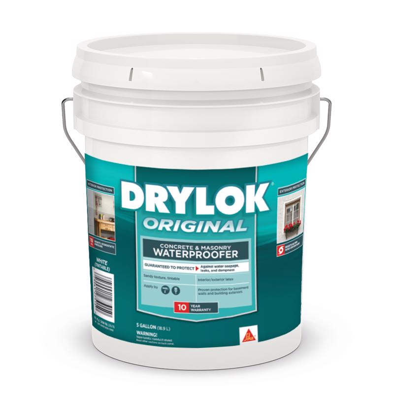 Drylok Low Luster White Latex Waterproof Sealer 5 gal
