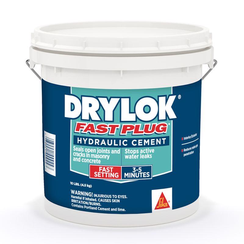 Drylok Fast Plug Hydraulic & Anchoring Cement 10 lb Gray