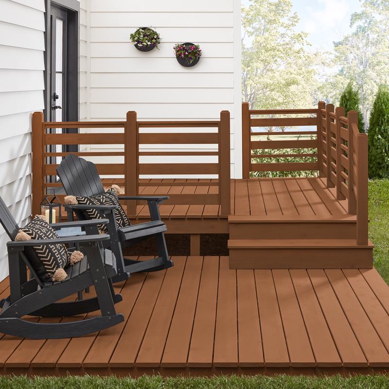 Cabot Semi-Solid Semi-Solid Redwood Oil-Based Deck and Siding Stain 1 gal