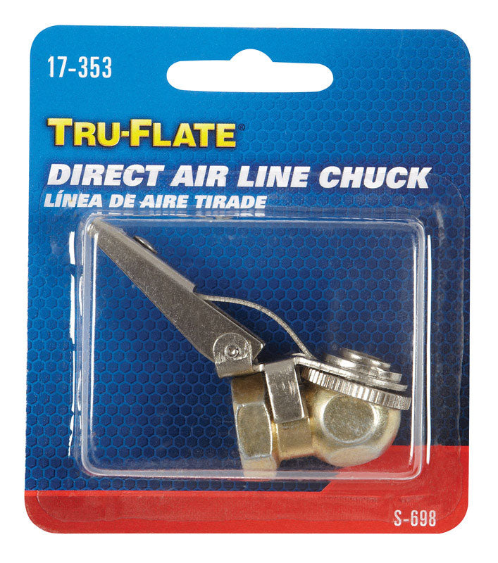 Tru-Flate Steel Safety Grip Air Chuck 1/4 FPT