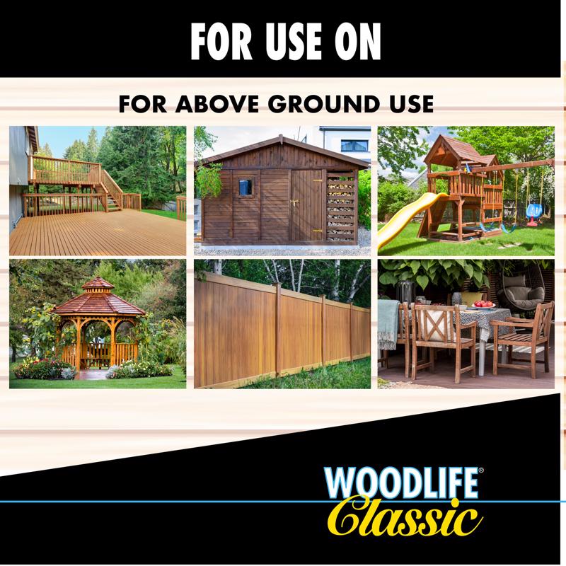 Wolman Woodlife Clear Water-Based Wood Preservative 1 gal
