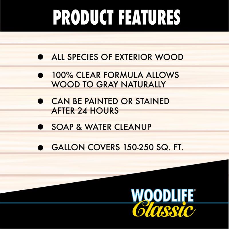 Wolman Woodlife Clear Water-Based Wood Preservative 1 gal