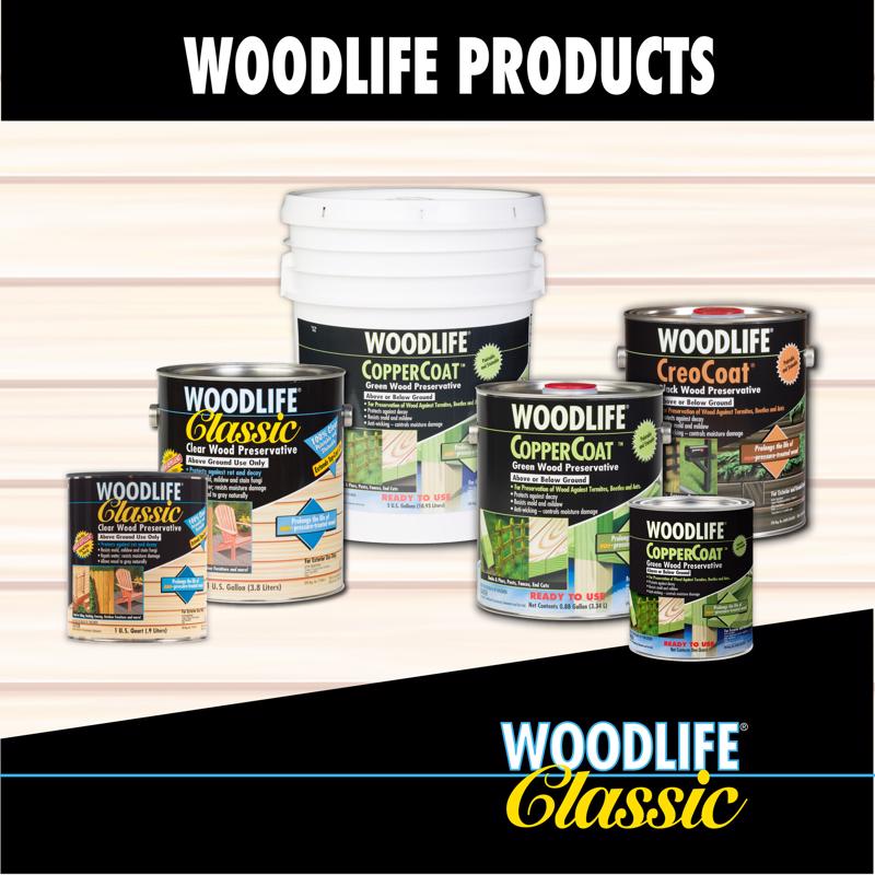 Wolman Woodlife Clear Water-Based Wood Preservative 1 gal