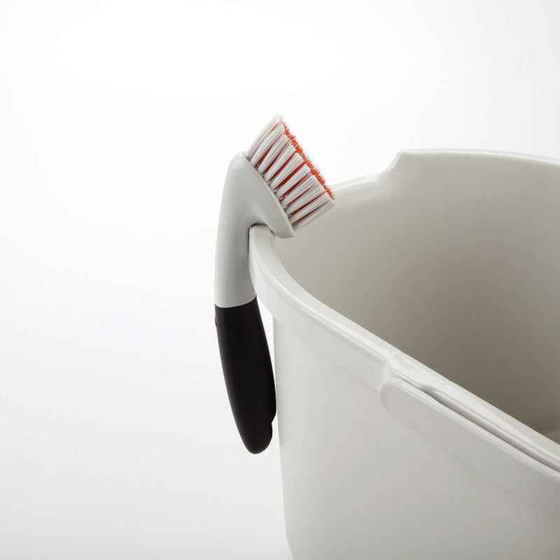 OXO Good Grips 2 in. W Hard Bristle 10 in. Plastic/Rubber Handle Grout Brush