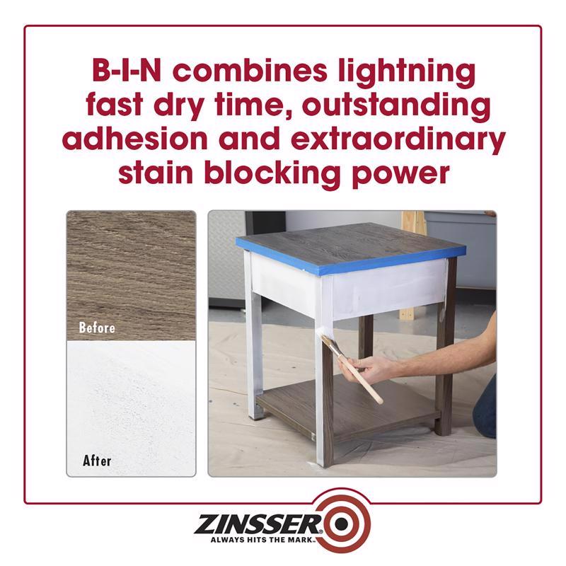Zinsser B-I-N White Shellac-Based Primer and Sealer 1 gal