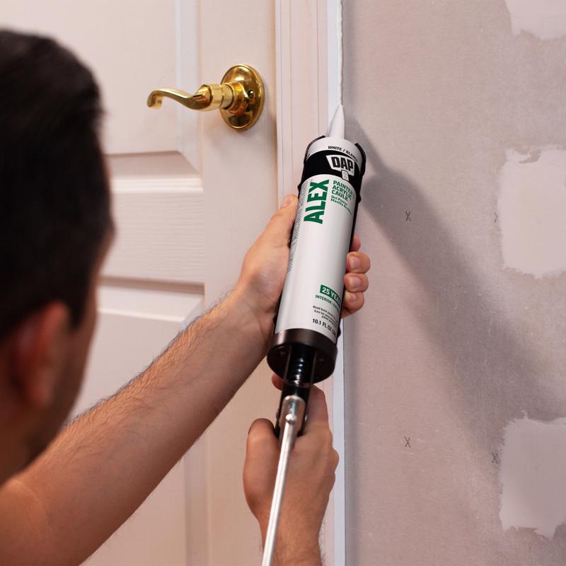 DAP Alex White Acrylic Latex Painter's Caulk 10.1 oz
