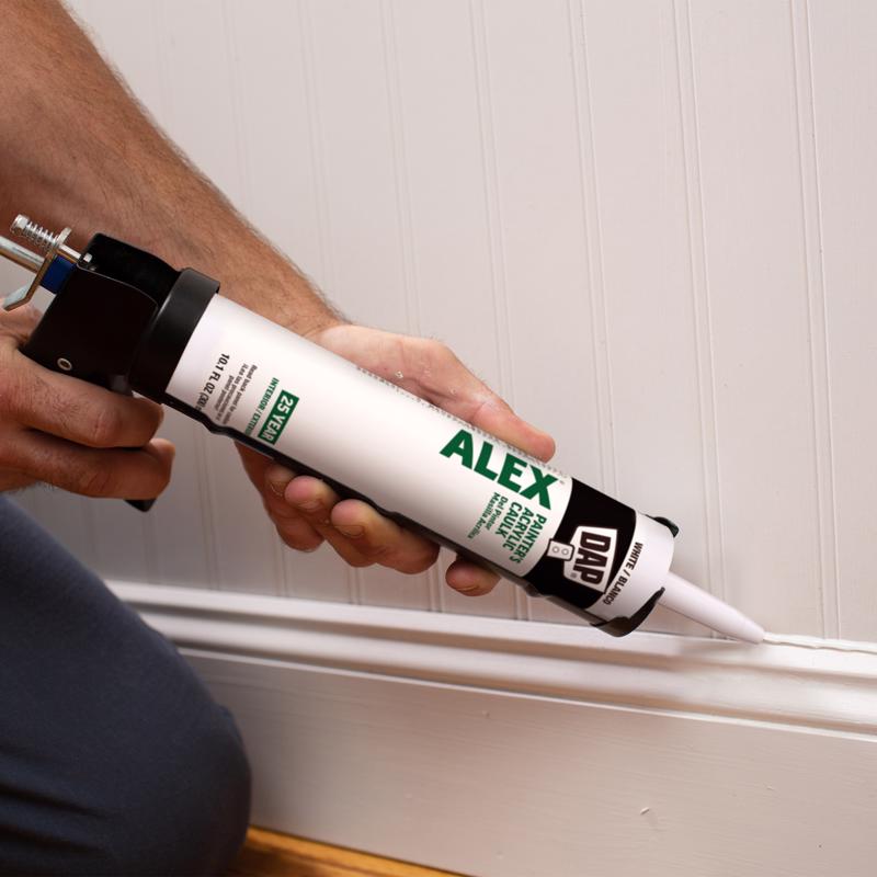 DAP Alex White Acrylic Latex Painter's Caulk 10.1 oz