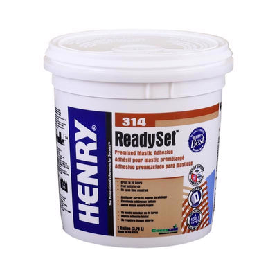 Henry 314 Ready Set High Strength Off White Premixed Mastic Adhesive