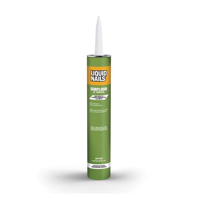 Liquid Nails Subfloor & Deck Synthetic Rubber Construction Adhesive 28 oz