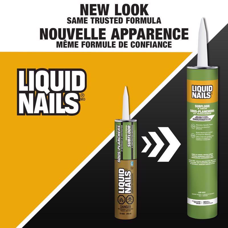 Liquid Nails Subfloor & Deck Synthetic Rubber Construction Adhesive 28 oz