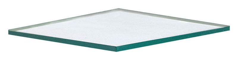 PSI Clear Single Glass Float Sheet 24 in. W X 12 in. L X 2.5 mm