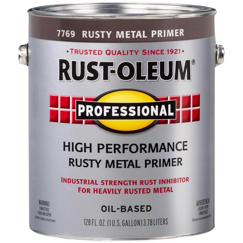 Rust-Oleum Professional Brown Flat/Matte Oil-Based Metal Primer 1 gal