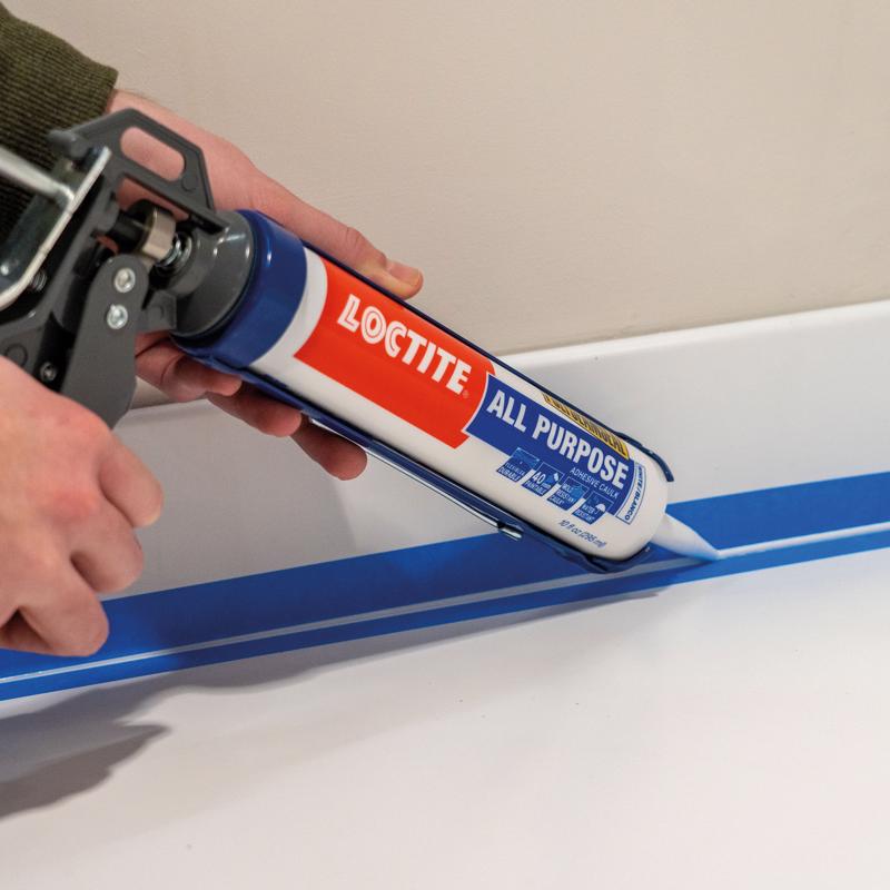 Loctite Polyseamseal Clear Latex All Purpose Adhesive Caulk 10 oz