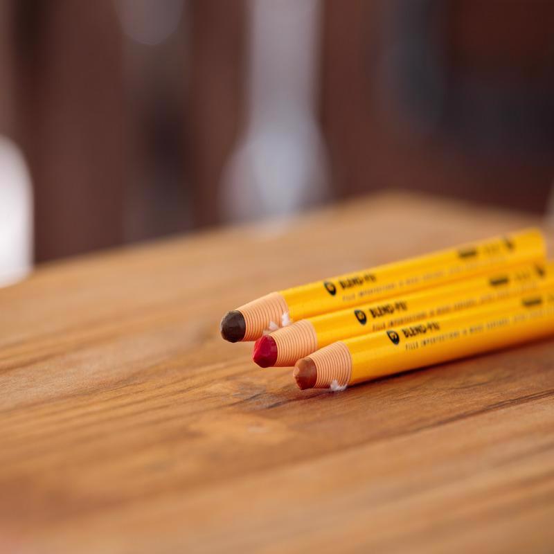 Minwax Blend-Fil No.6 Cherry, English Chestnut, Red Chestnut Wood Pencil 0.8 oz