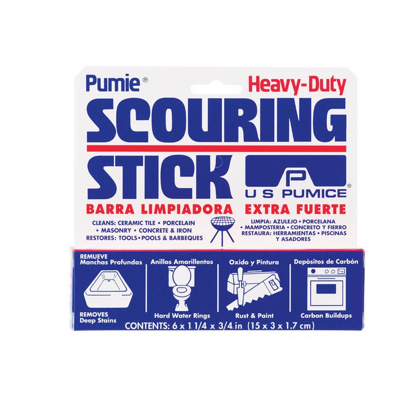 US Pumice Pumie Heavy Duty Scouring Stick For Bath/Toilet 6 in. L