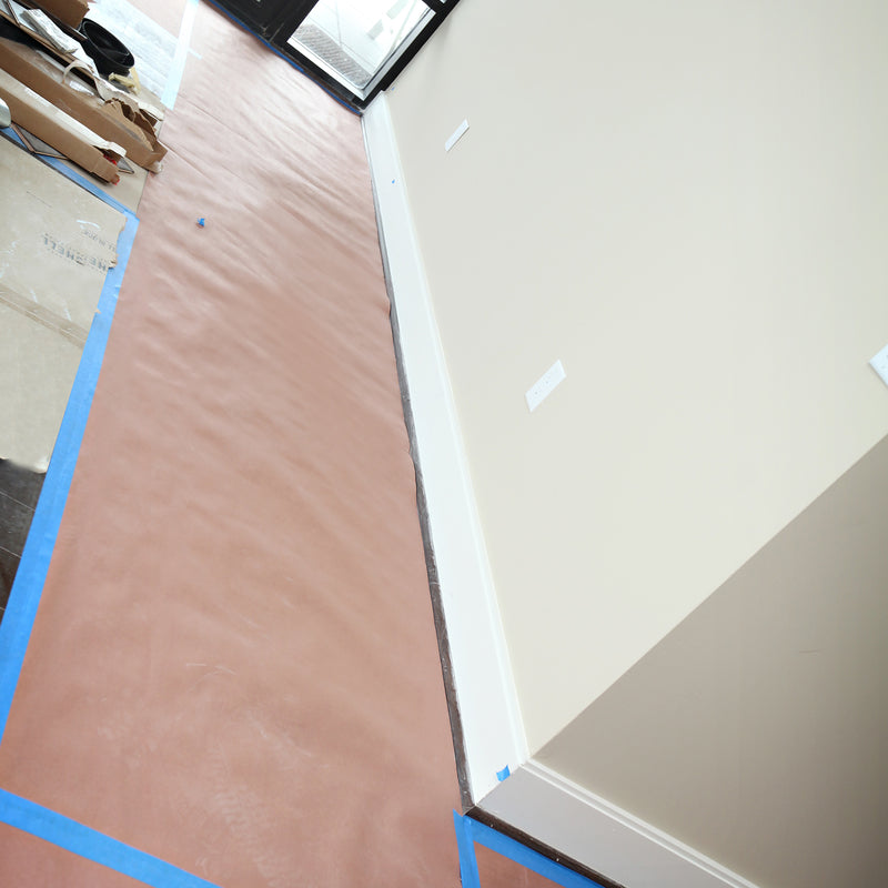 Trimaco 36 in. W X 140 ft. L Red Rosin Flooring Paper