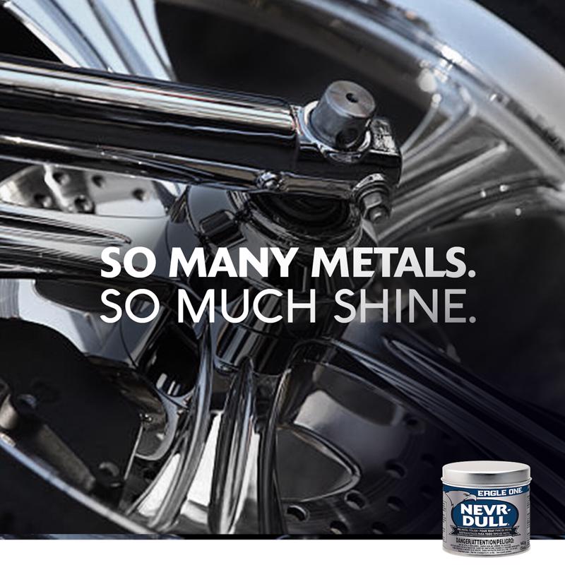 Eagle One Nevr-Dull Metal Polish 5 oz Cloth