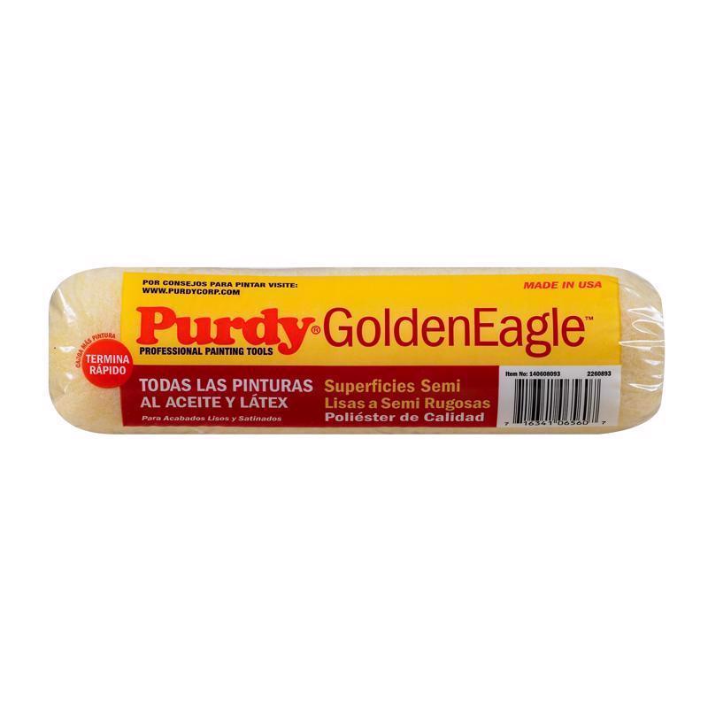 Purdy GoldenEagle Polyester 9 in. W X 1/2 in. Regular Paint Roller Cover